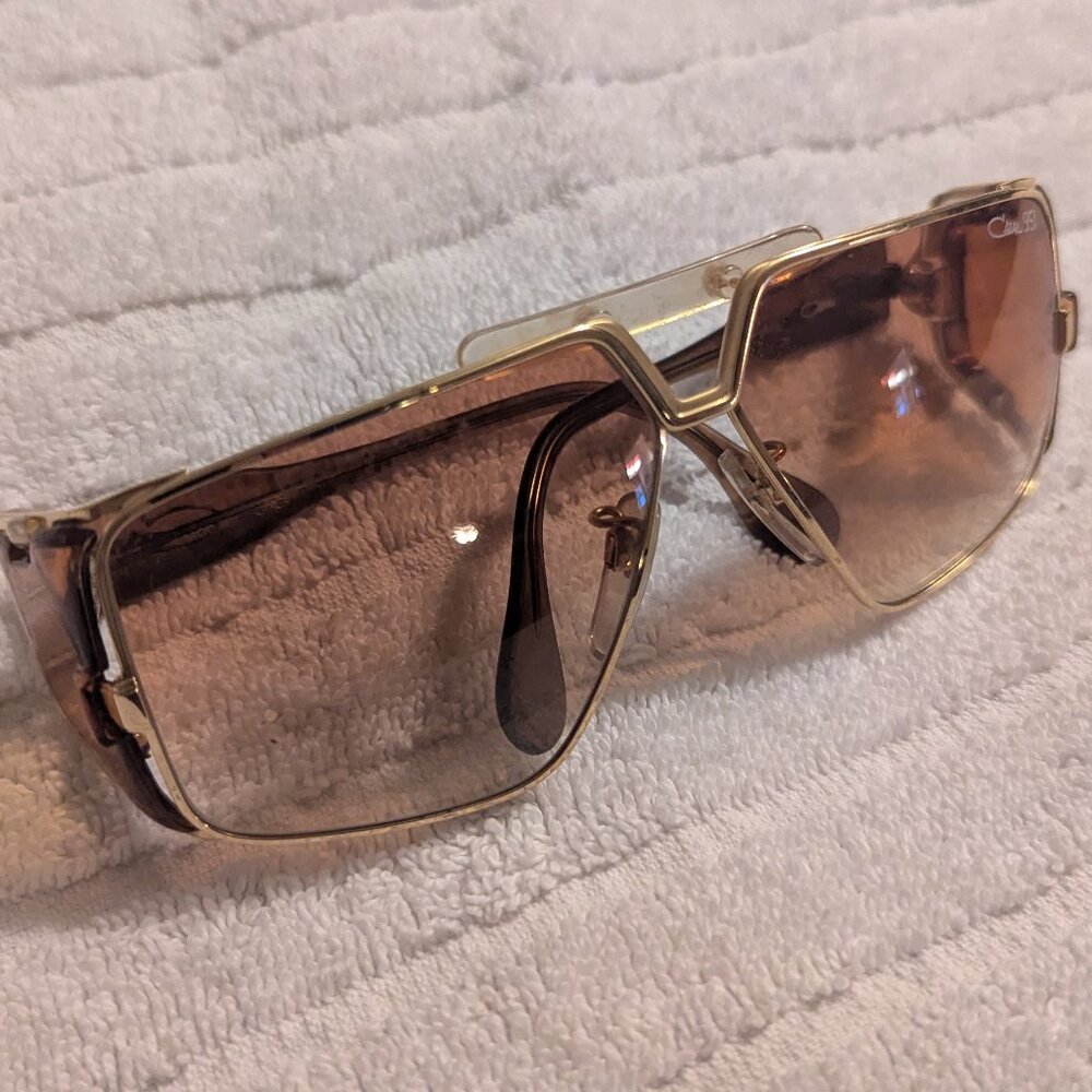 Cazal 951 Vintage Sunglasses Gold/Brown